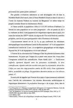 CENTRAFRIQUE : PAIX, DEMOCRATIE ET CITOYENNETE