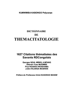 Dictionnaire de Thémacitatologie