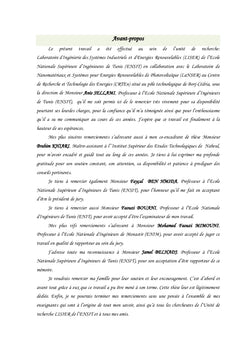 Contribution à la commande de systèmes d'énergies renouvelables
