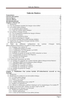 Contribution à la commande de systèmes d'énergies renouvelables