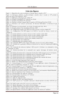 Contribution à la commande de systèmes d'énergies renouvelables