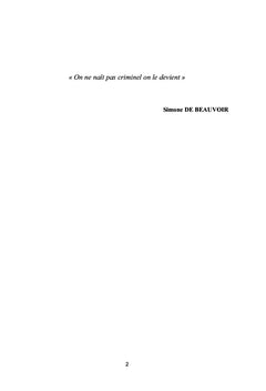 LA SERVITUDE PENALE EN RD CONGO :