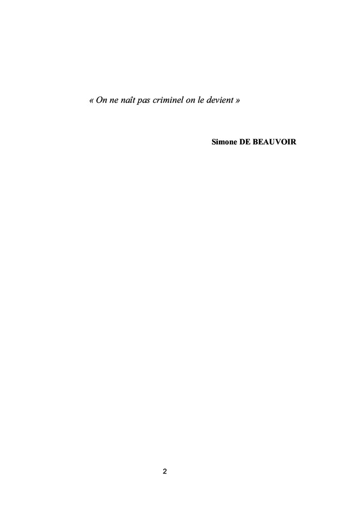 LA SERVITUDE PENALE EN RD CONGO :