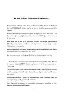 La Coïnfection Tuberculose VIH à l'Ouest Algérien