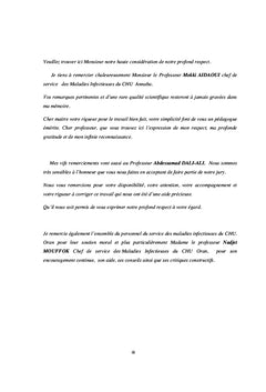 La Coïnfection Tuberculose VIH à l'Ouest Algérien