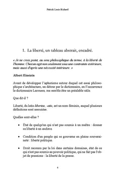 L'indicible liberté
