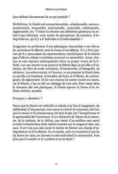L'indicible liberté