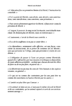 L'indicible liberté