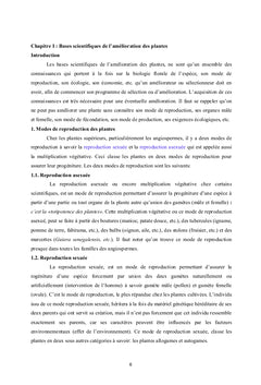 Amélioration des plantes