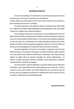 Impact environnemental et social des activités Minières en ITURI/RDC