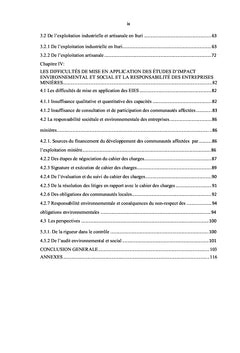 Impact environnemental et social des activités Minières en ITURI/RDC