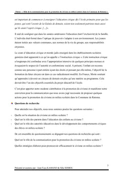 L'incivisme en Guinée - Un mot pour la guérir