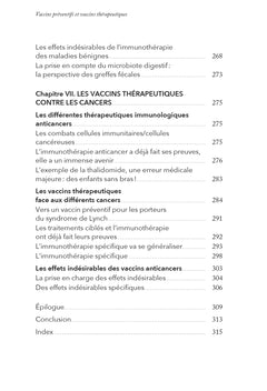Vaccins préventifs et vaccins thérapeutiques - Ce que les familles et les professionnels de santé doivent savoir