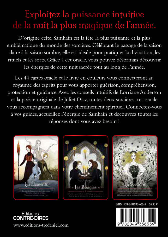 Les saisons de la sorcière - Oracle de Samhain