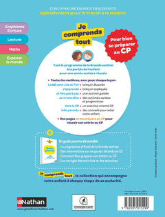 Je comprends tout Grande section - pour se préparer au CP