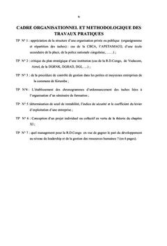 Management et organisation des entreprises