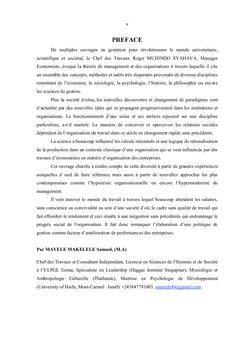 Management et organisation des entreprises