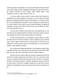 La catéchèse familiale en République démocratique du Congo