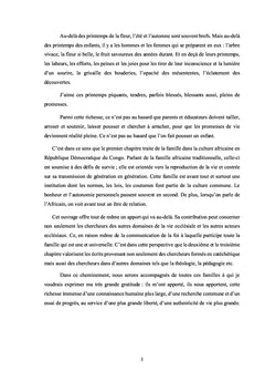 La catéchèse familiale en République démocratique du Congo