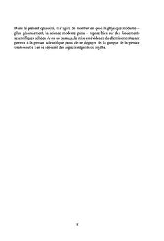 Les véritables fondements de la physique moderne