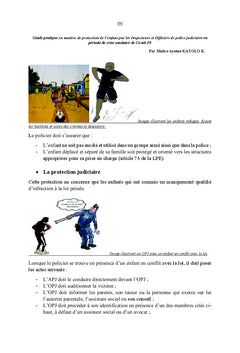 Guide pratique en matière de protection de l'enfant