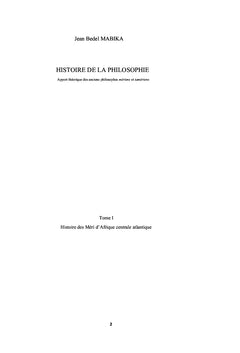 YI LO'MBI' BU KULU BU MA TSINE Tome I