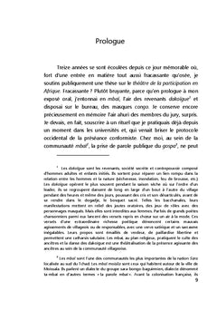 Théâtre de la participation en afrique