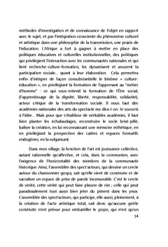 Théâtre de la participation en afrique