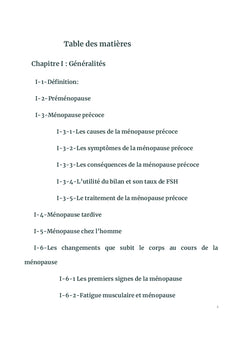 La ménopause