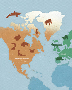 Animaux sauvages du monde entier