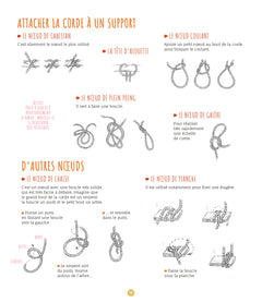 Installe ton camp dans la forêt - 50 réalisations avec du bois et de la ficelle