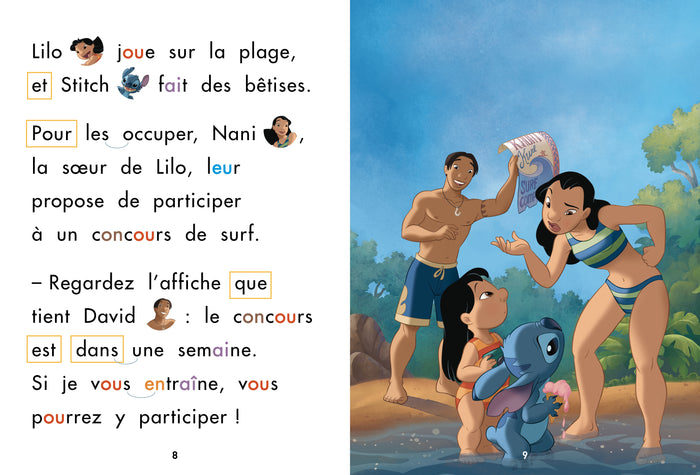 Disney - Lilo et Stitch - Le concours de surf / Vaiana - A la rencontre de Pua
