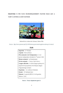 Le renouveau du tourisme en Haïti