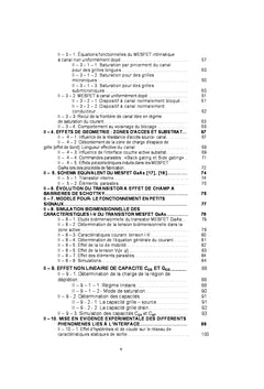 Conception assistee par ordinateur des circuits integres MeSFeT GaAs