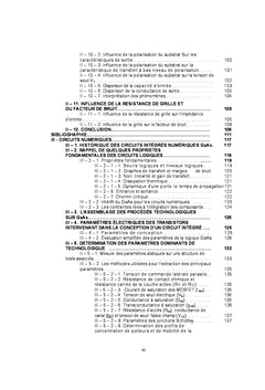 Conception assistee par ordinateur des circuits integres MeSFeT GaAs