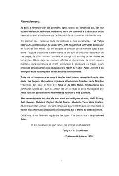 Moyen Atlas Meridional Valorisation du patrimoine geomorphologique