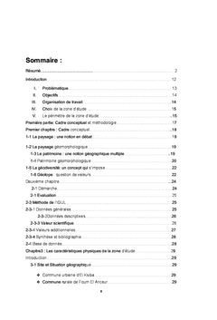 Moyen Atlas Meridional Valorisation du patrimoine geomorphologique