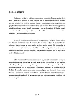 Les médiations culturelles autour des expositions d'art