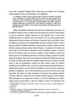 Les médiations culturelles autour des expositions d'art