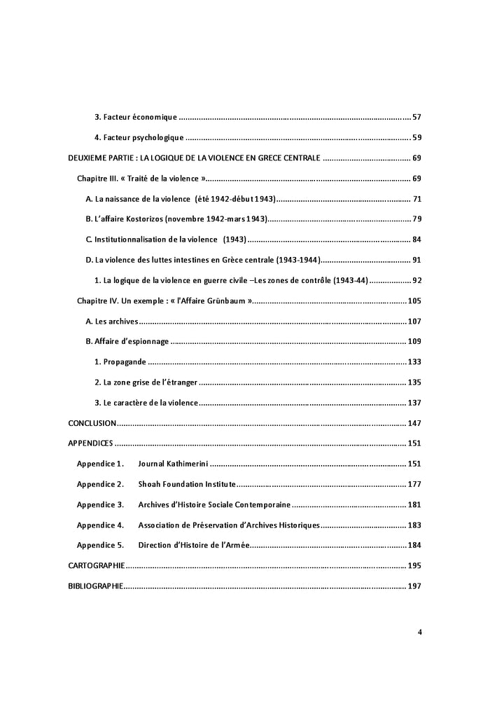 Résistance en Grèce Centrale (1941-44): Pouvoir Combattre - Violence