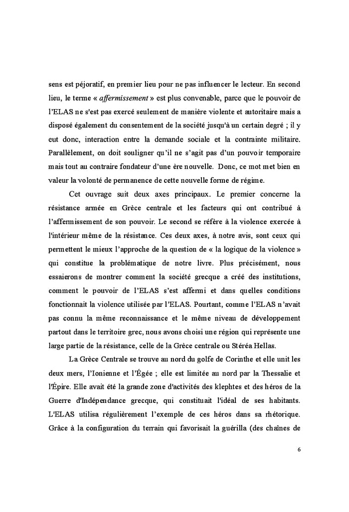 Résistance en Grèce Centrale (1941-44): Pouvoir Combattre - Violence