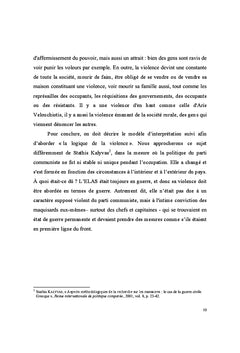 Résistance en Grèce Centrale (1941-44): Pouvoir Combattre - Violence