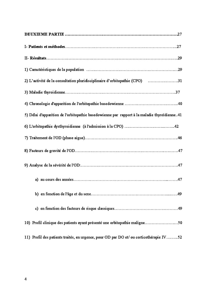 Consultation pluridisciplinaire d'orbitopathie dysthyroïdienne