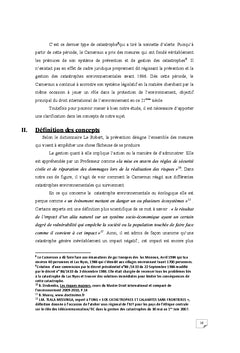 Protection civile au Cameroun et droit de l'environnement