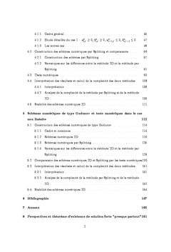 Une etude comparative entre des schemas 2D et Splitting pour des eDP hyperboliques