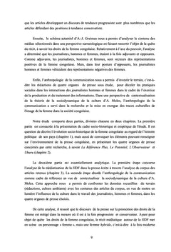 La mediatisation de la JIDF dans la presse de Kinshasa