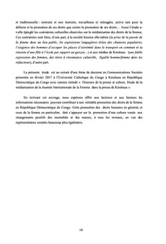 La mediatisation de la JIDF dans la presse de Kinshasa