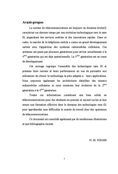 Reseaux Radiomobiles