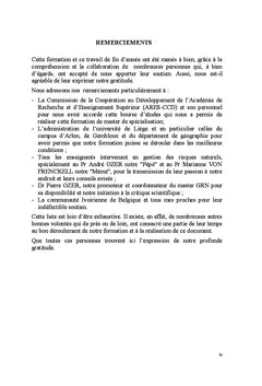 Gestion du risque d'érosion côtière : cas de Port-Bouët à Abidjan