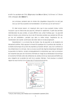 Economie formelle et lutte contre la pauvreté